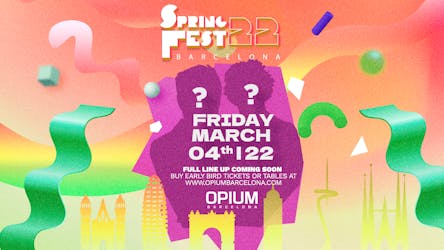 Springfest Day 2 (march 4th): Artists Tba Very Soon